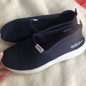 Blue Adidas shoes